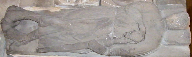 Shrewsbury Abbey - St Peter and St Paul Walter de Dunstanville 1270